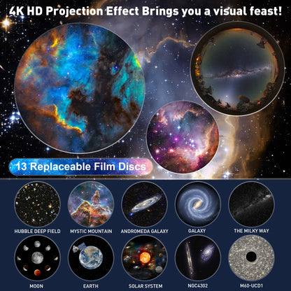 Galaxy, Planetarium Star Projector, Night Light ,Solar System