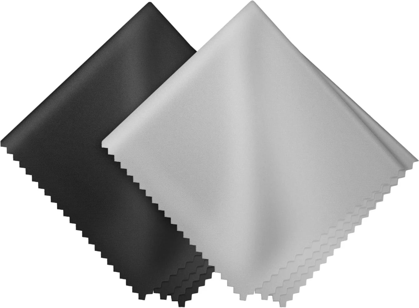 Microfiber Cleaning Cloths, 2 Pack - Premium Cloth for Glasses, Lens, Screens & More