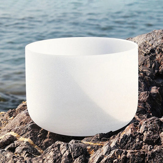 Crystal 9 Inch Singing Bowl, Yoga, Meditation, Professional Sound Healing Instruments