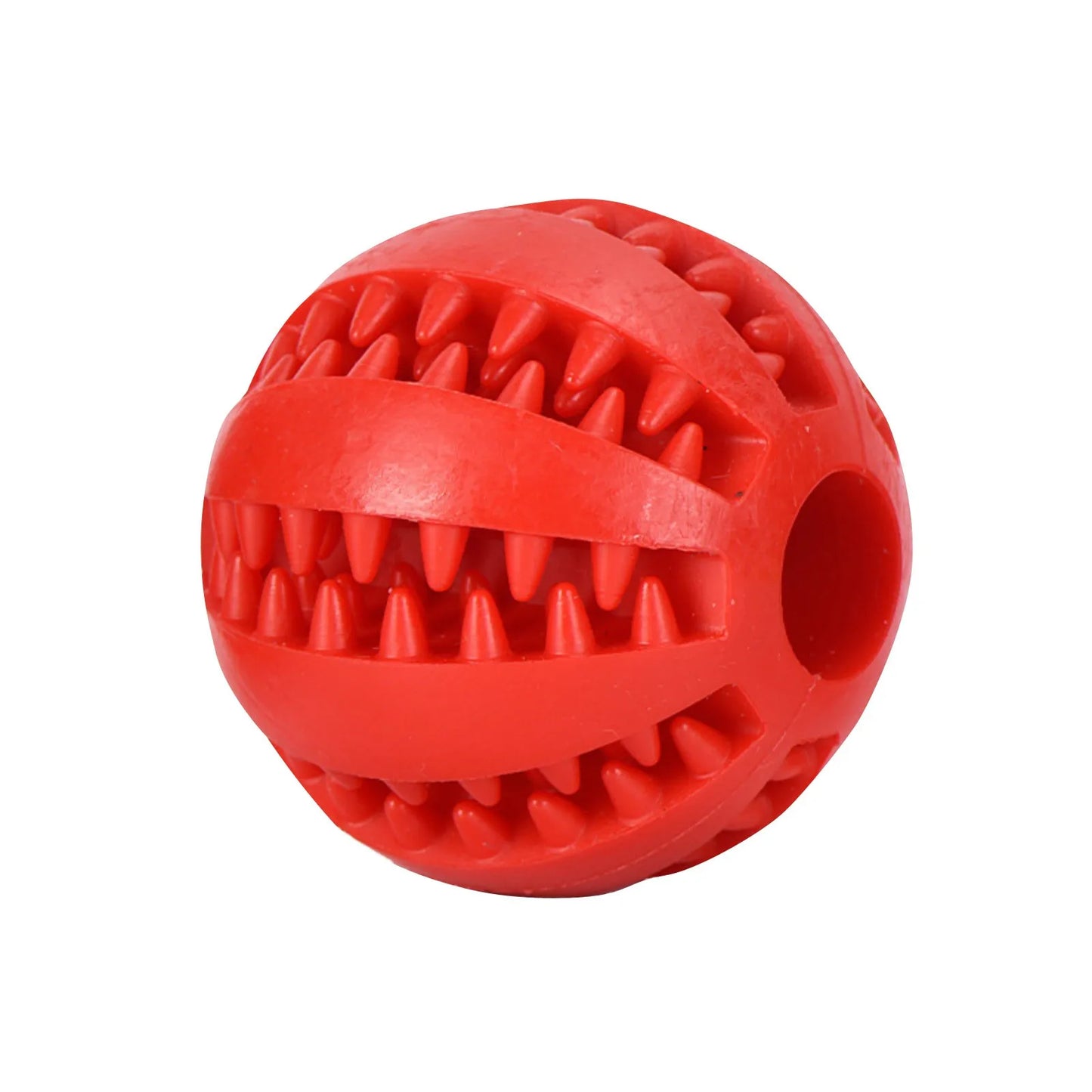 Pet Teeth Cleaning Prick Ball  Decompression Elastic Rubber Ball