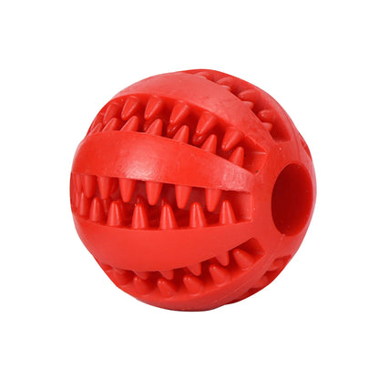 Pet Teeth Cleaning Prick Ball  Decompression Elastic Rubber Ball