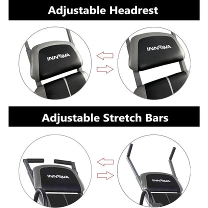 Innova Inversion Table, Stretch Bars, Optimal Slope, Full Body Stretch