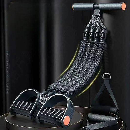 Pedal Tension Rope Back Abdominal Waist Strength Training Pull Rope Gym Equipment Hand expander