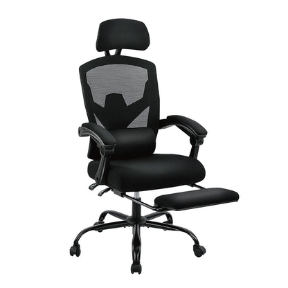 JHK Ergonomic Reclining High Back Mesh Gaming/Desk Chair, Swivel Rolling, Lumbar Support Pillow