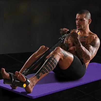 Pedal Tension Rope Back Abdominal Waist Strength Training Pull Rope Gym Equipment Hand expander