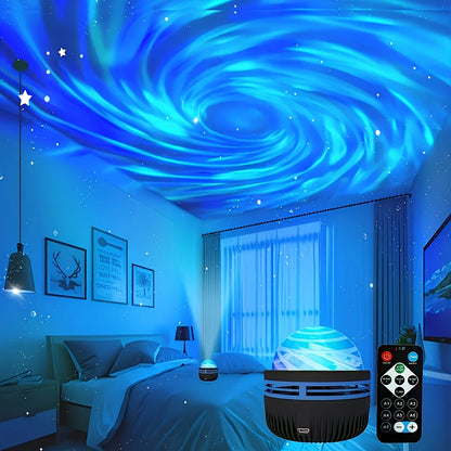 LED Projector Night Light with Remote, Galaxy Star Effects