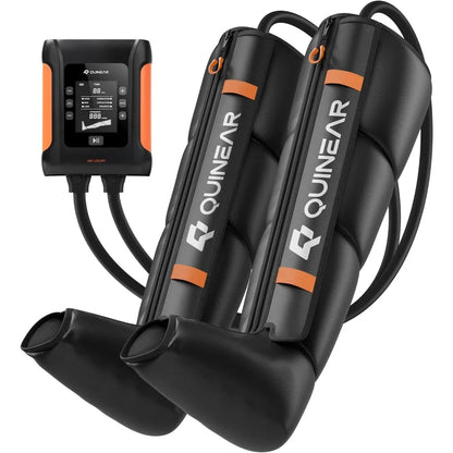Professional Leg Recovery System, Cordless Air Compression Boots with Sequential Compression, Leg and Foot Massager