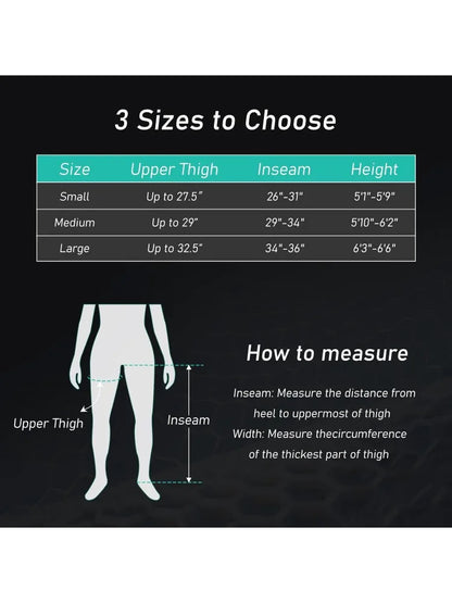 Professional Leg/Foot Recovery System, Cordless Air Compression Boots with Sequential Compression