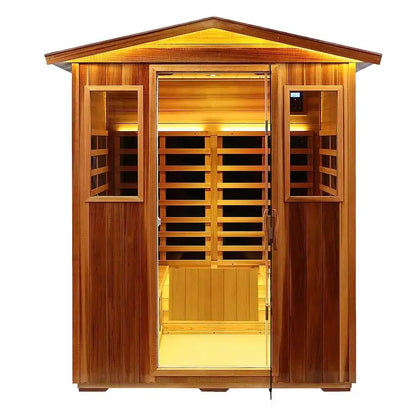 4-Person Infrared Outdoor Sauna