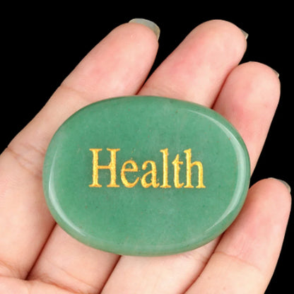 35x45mm Thumb Worry Stones, Oval Massage Quartz Healing Crystal, Chakra Energy Therapy Meditation Spiritual Natural Gemstone