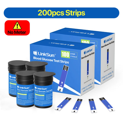 Blood Glucose Meter, 50/100pcs Diabetes Tester Blood Sugar Monitor, Digital, Complete Kit