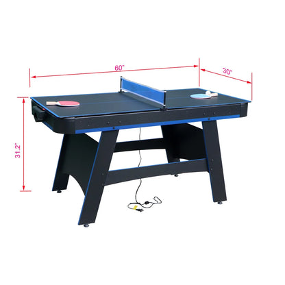 air hockey, tennis table, multifunctional