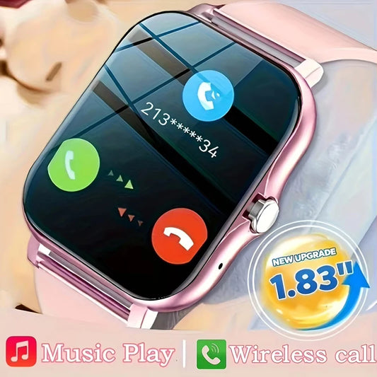 Sports Smart Watch, Fitness, Clock, Health Monitor, Waterproof,  Wireless Call,  Men/Women, IOS