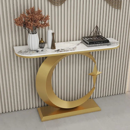 Elegant Beauty Corner Table Trendy Glamour Simple Delicacy Entryways Hallway
