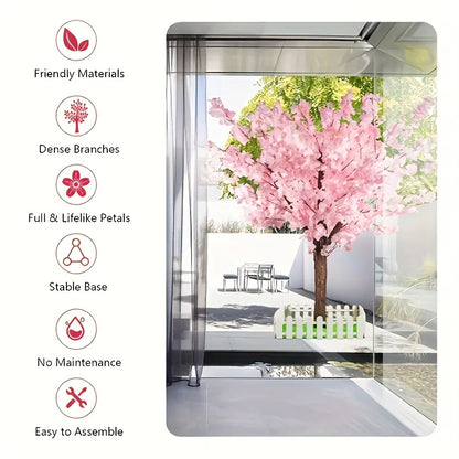 Artificial Cherry Blossom Tree, Indoor/Outdoor Decor