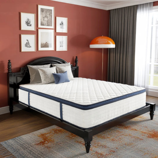 10/12/14 Inch Size Mattress, Hybrid Mattress, Medium Firm for Pressure Relief, Cool Sleep & Partner Motion Isolation