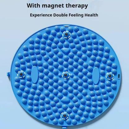 Foot Yoga Massage Acupressure Board. Muscle Relaxation, Round Exercise Mat, Physiotherapy