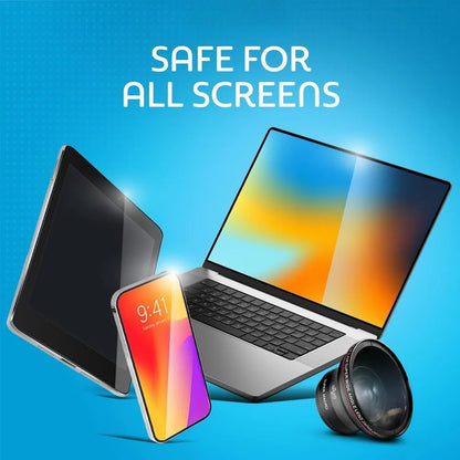 Microfiber Cleaning Cloths, 2 Pack - Premium Cloth for Glasses, Lens, Screens & More