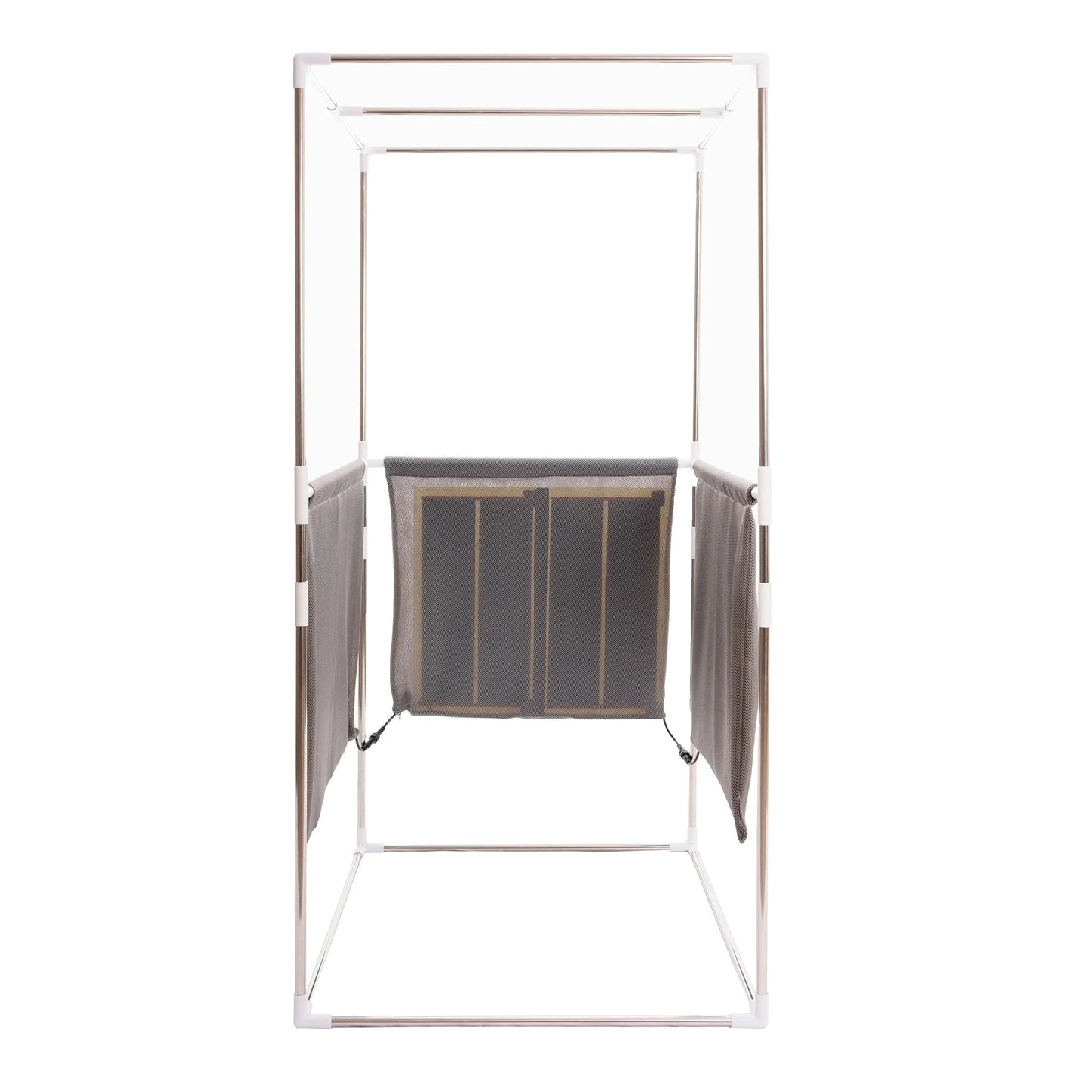 Infrared Plus Full-Body Sauna Tent, Spa Detox at Home, Stainless Steel Pipe Connector