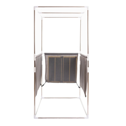 Infrared Plus Full-Body Sauna Tent, Spa Detox at Home, Stainless Steel Pipe Connector