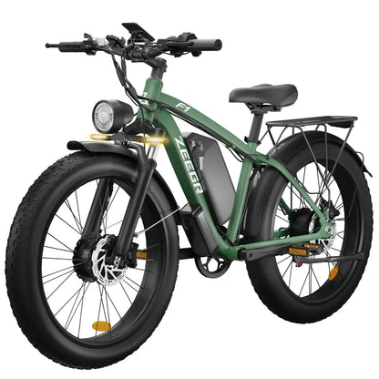 Electric Bicycle F1 2000 w Dual Motor 48v 22.4ah Battery Adult 26 inch Tire Hydraulic Brake