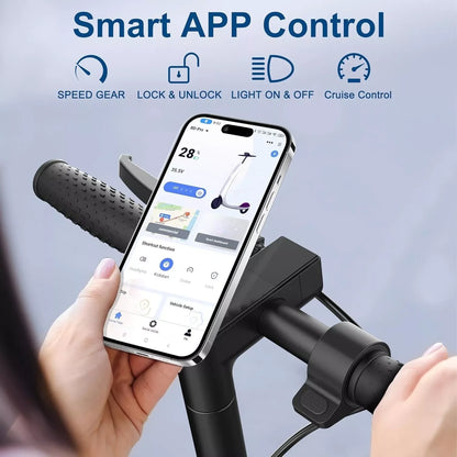 Smart Control Electric Scooter, 350W, 19mph 8.5 inch tire, Foldable