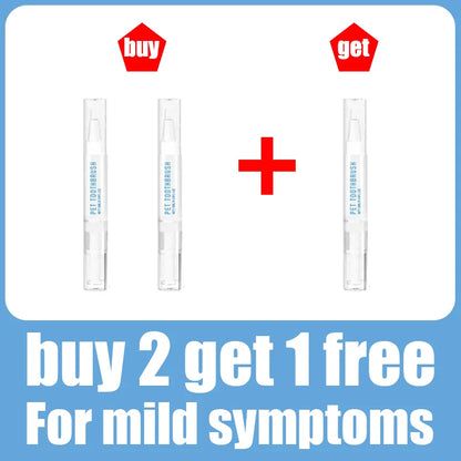 New Pet Toothbrush Gentle Care Fresh Breath Clean Oral Odor