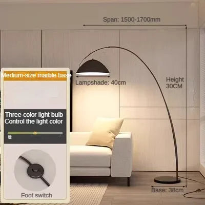 Luxury Nordic Floor Lamp Long Arm Minimalism Lighting Home Decoration