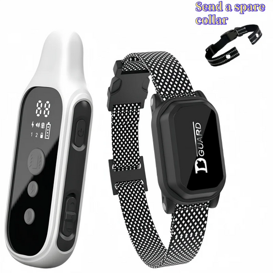 Electric, Rechargeable, Remote Control, Waterproof, Dog Bark Stop Collar