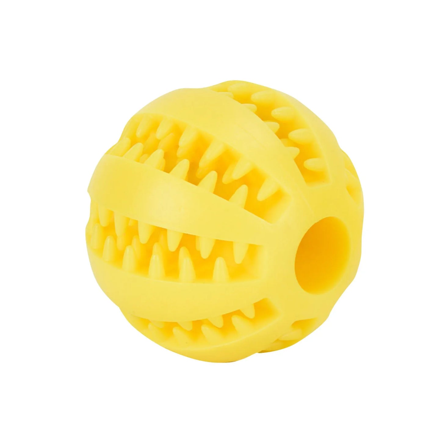 Pet Teeth Cleaning Prick Ball  Decompression Elastic Rubber Ball