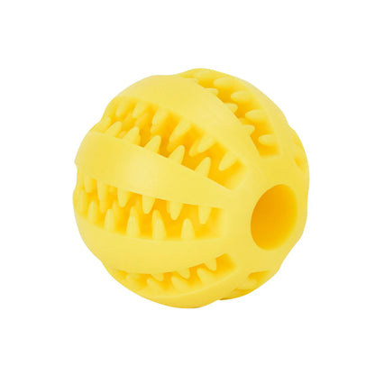 Pet Teeth Cleaning Prick Ball  Decompression Elastic Rubber Ball