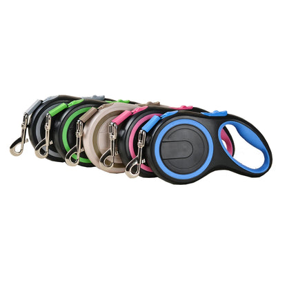 3m/5m/8m/50kg Dog Leash, Retractable Roulette Collar, Adjustable, Durable