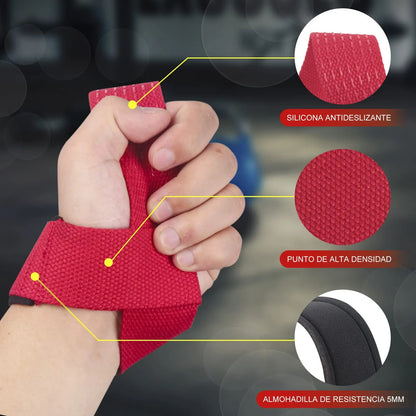 Weightlifting Wrist Straps, Adjustable, Non-slip, Support Grip Band
