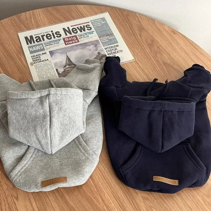 Letter Hoodie, Pet Clothing, Dog Fashion, Cotton