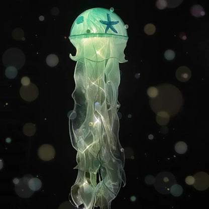 Jellyfish Portable Flower Lamp, Girl Room Atmosphere Decoration, Bedroom Night Lamp