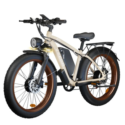 Electric Bicycle F1 2000 w Dual Motor 48v 22.4ah Battery Adult 26 inch Tire Hydraulic Brake