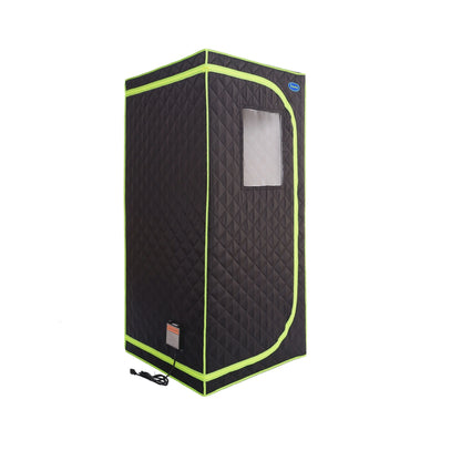 Infrared Plus Full-Body Sauna Tent, Spa Detox at Home, Stainless Steel Pipe Connector