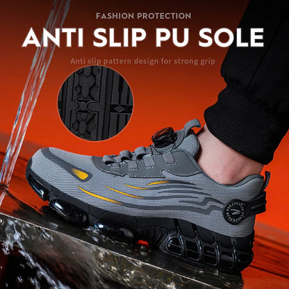 Breathable, Lace-Free, Soft Sole, Comfortable Anti-Smash, Anti-Puncture Shoes