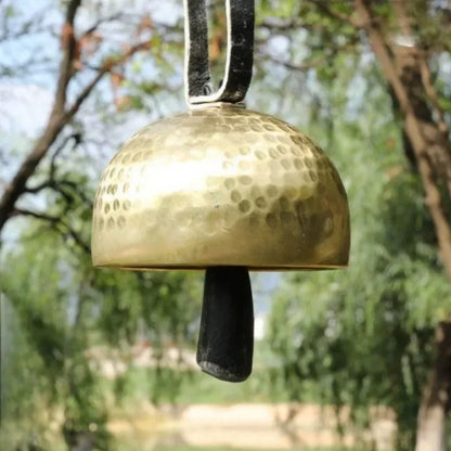 Handmade Brass Bell, Meditation,  Outdoor Wind Chimes, Sound Healing