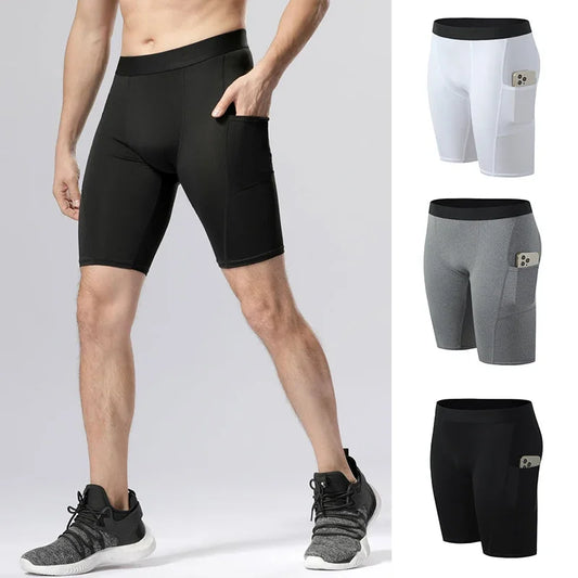 Men's Quick Dry Compression Running Shorts