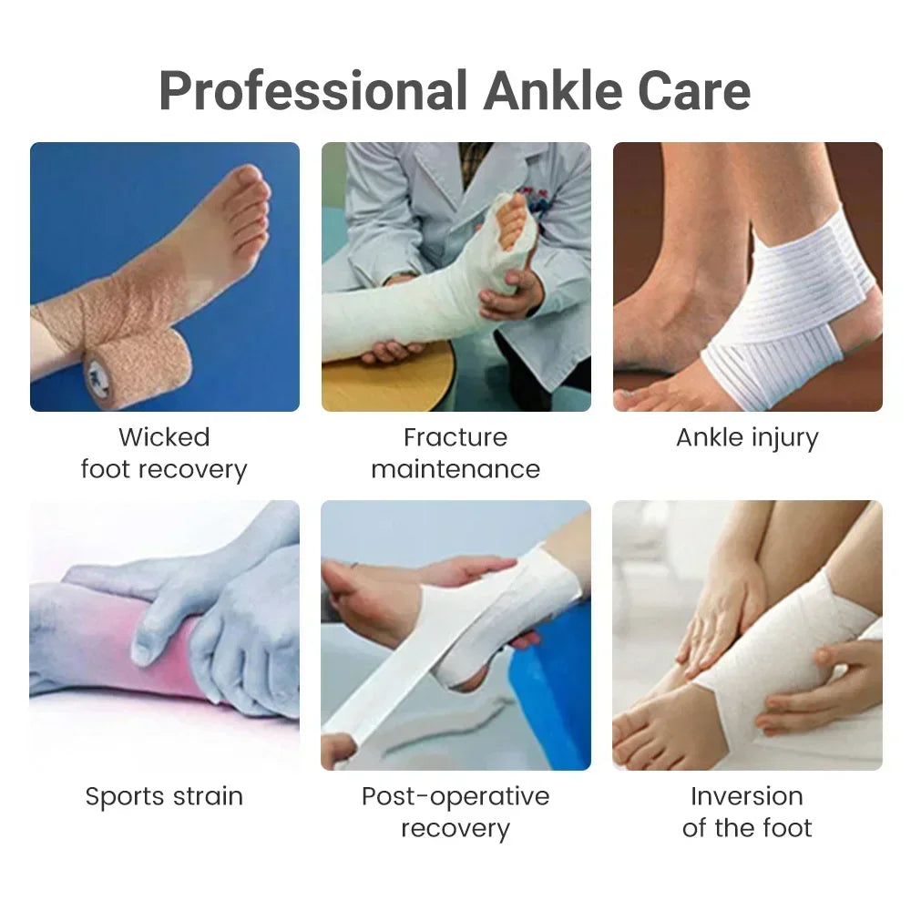 Ankle Brace, Foot Drop Corrector, Calf Fracture Fixer, Breathable